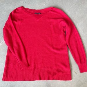 America Eagle Red Crewneck Sweater